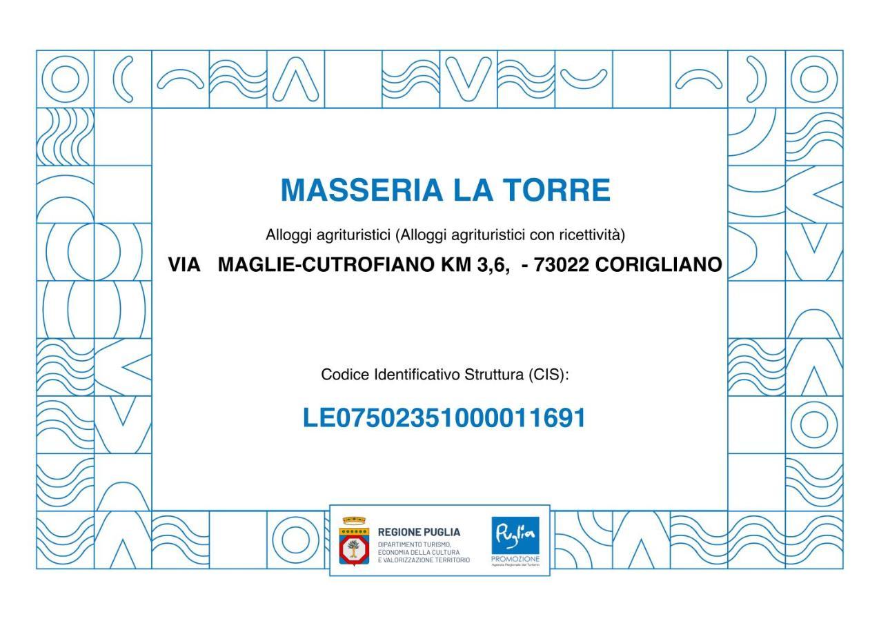 Masseria La Torre Maglie Exterior photo